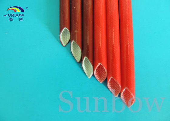 Китай Стеклоткани силиконовой резины красного цвета высокая температура теплостойкой слевинг поставщик