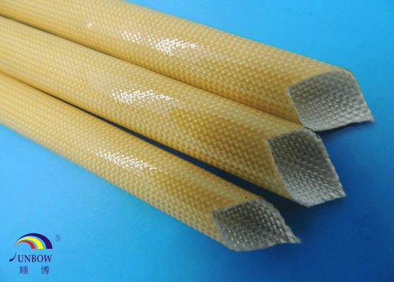 Китай Высококачественный рукав стекла волокна ПУ Варишед доказательства масла для изоляции провода поставщик